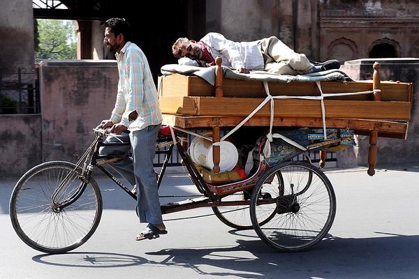 В Индии рикша, подгоняемый электрошокером, считается троллейбусом.