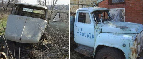 Ветеранка деревенская и городская, фотоюмор